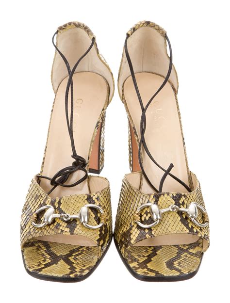 cheap gucci sandals womens|gucci snakeskin sandals.